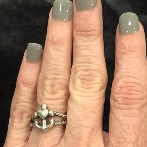 Janes Avery Faith Hope Love twisted rope ring